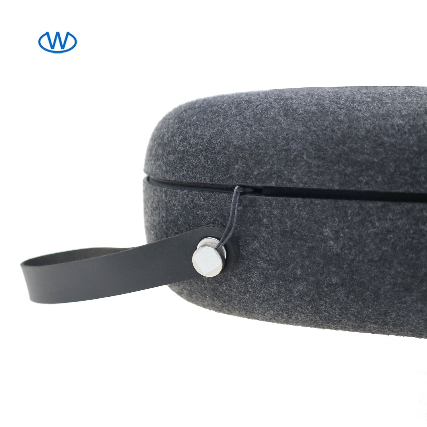 Custom New Material Felt High Quality Storage Protection Glasses Case Felt Vr Glasses Eva Case 